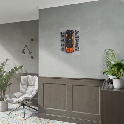 McLaren 765LT Rolled Poster