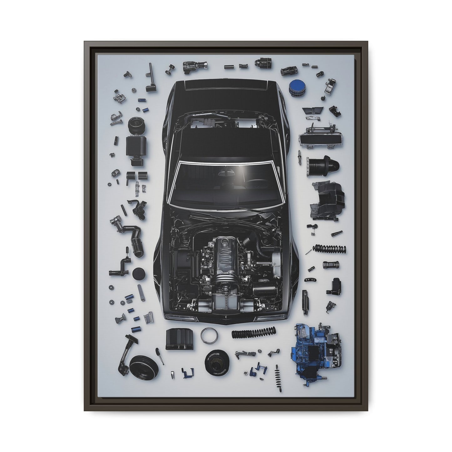 Chevrolet Chevelle SS Framed Canvas