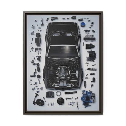 Chevrolet Chevelle SS Framed Canvas