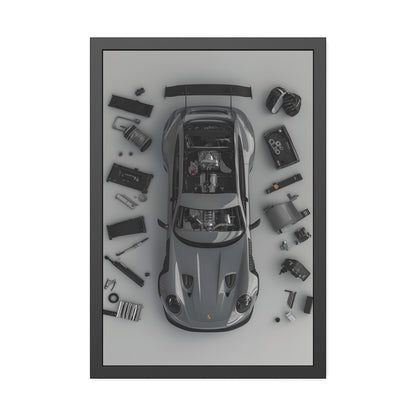 Porsche GT3RS Framed Poster US