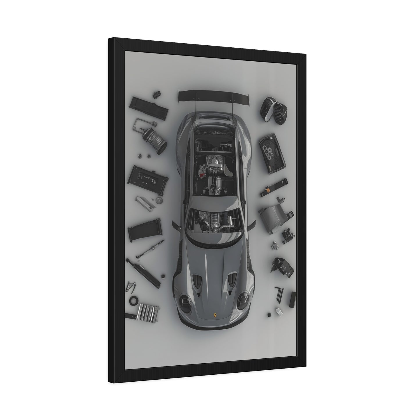 Porsche GT3RS Framed Poster US