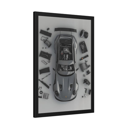 Porsche GT3RS Framed Poster US