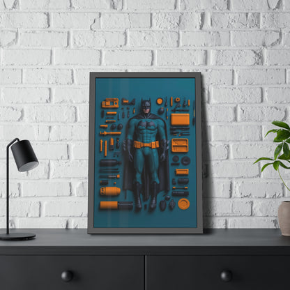 Bat man Framed Poster US