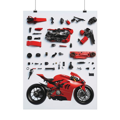 Ducati Rolled Poster