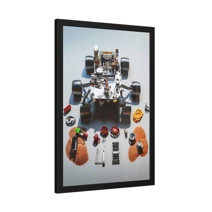 Space Rover Framed Poster US