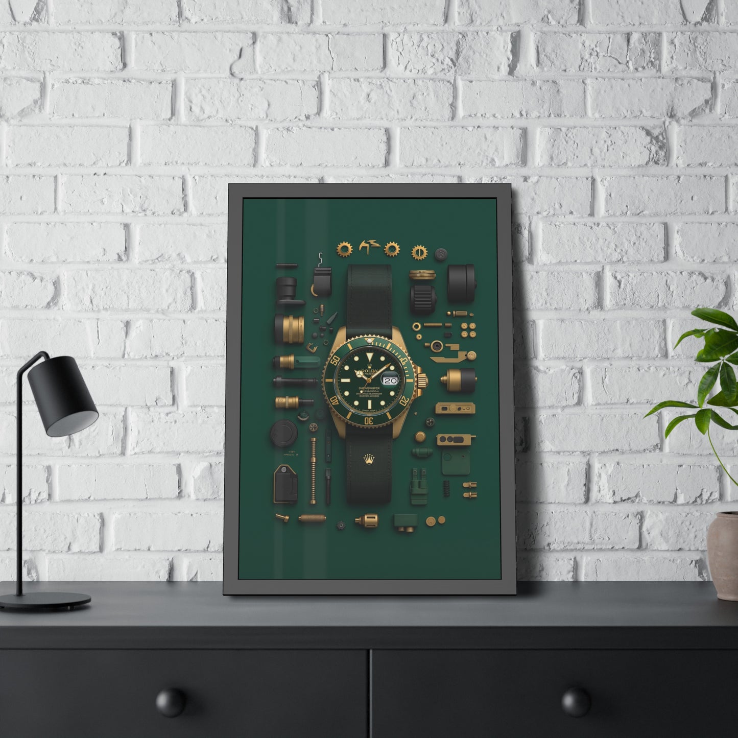 Rolex Framed Poster US