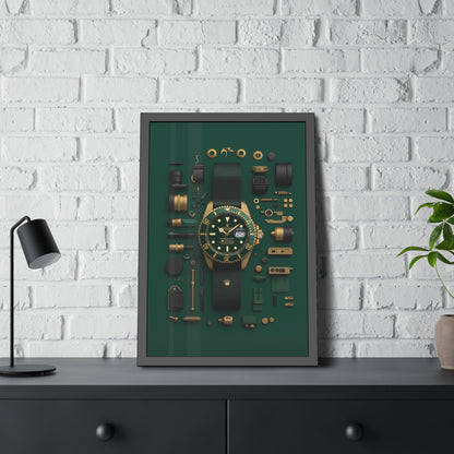 Rolex Framed Poster US
