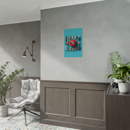 Pokemon kit Rolled Poster