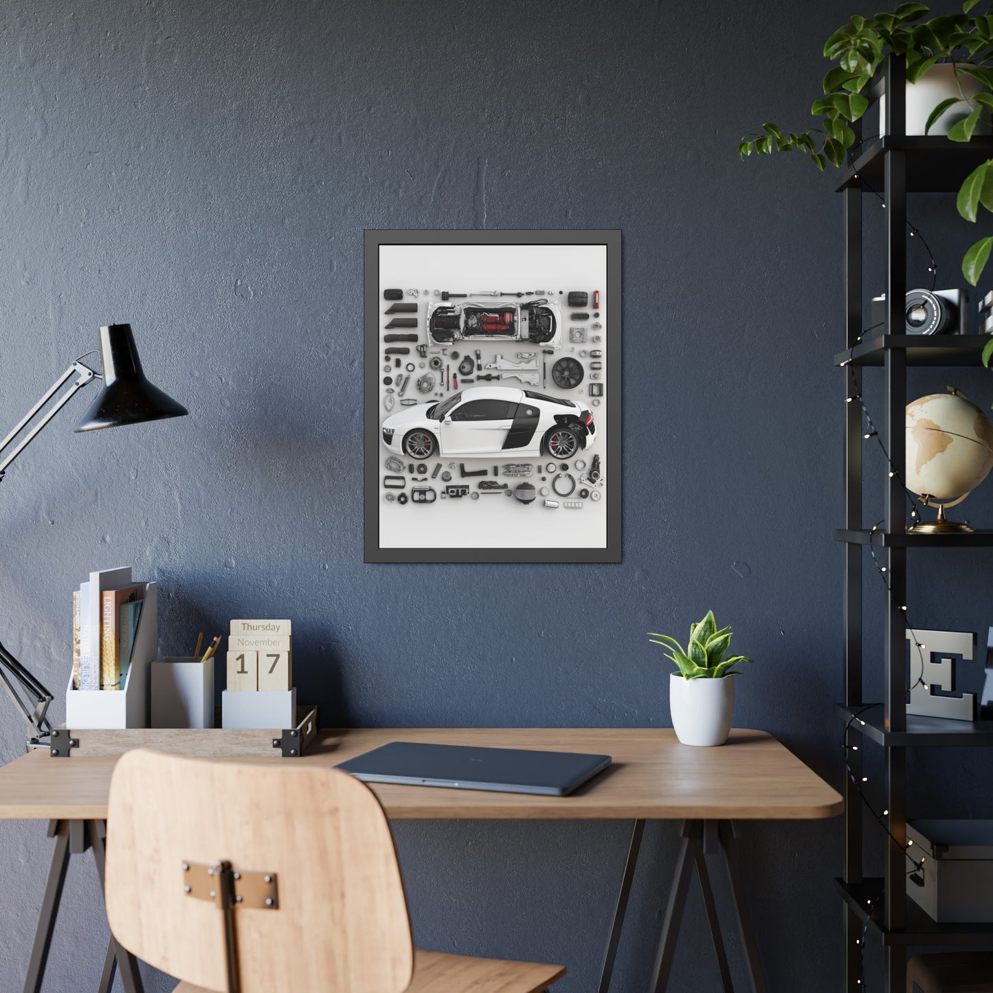 Audi r8 Framed Poster US