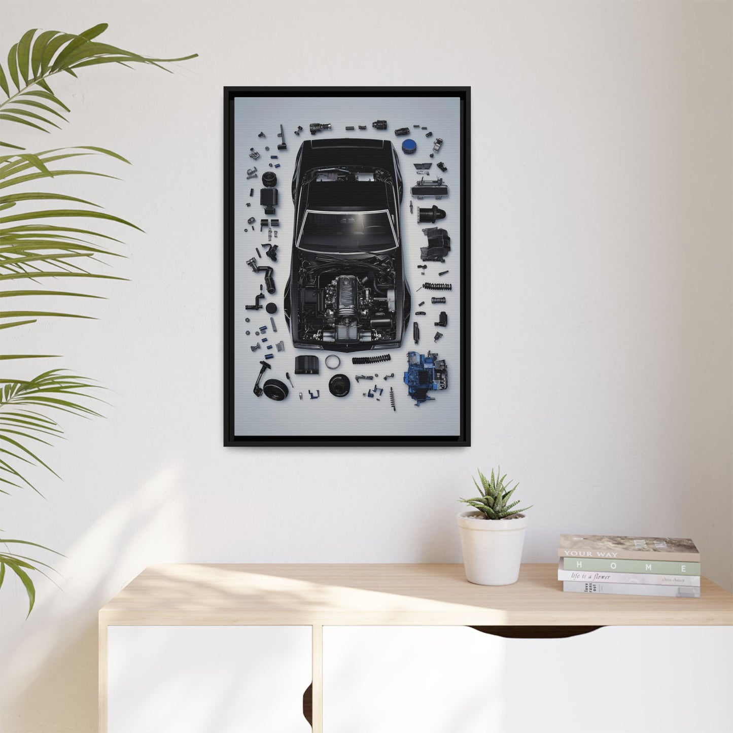 Chevrolet Chevelle SS Framed Canvas