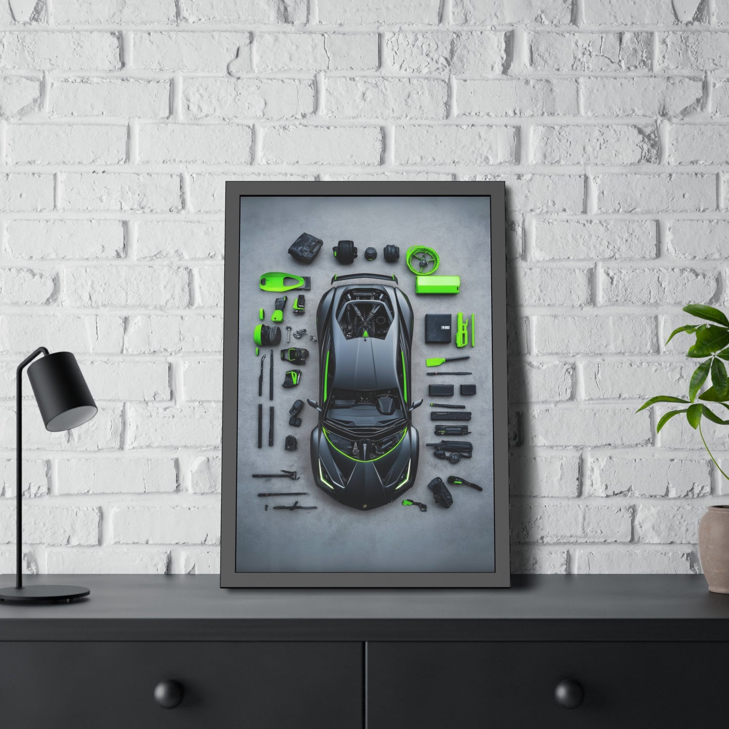 Lamborghini Framed Poster US