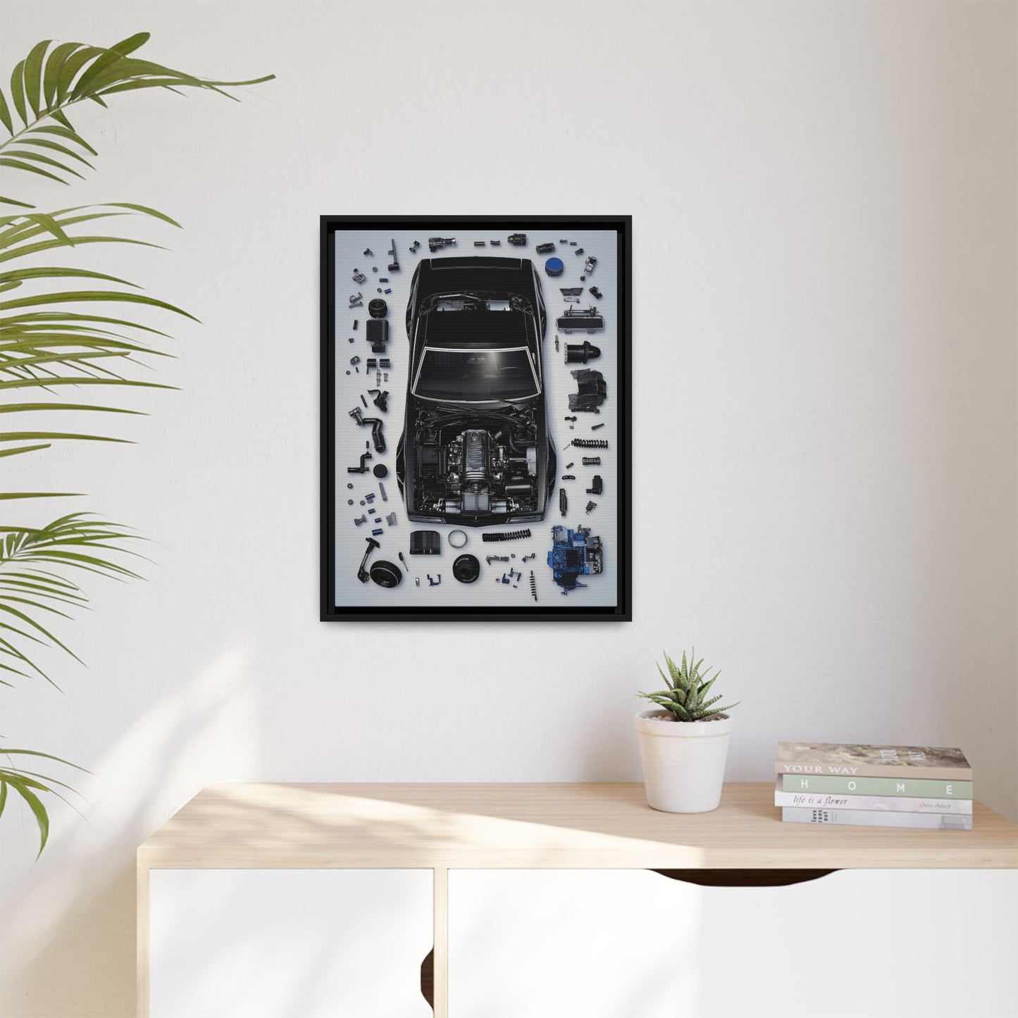 Chevrolet Chevelle SS Framed Canvas