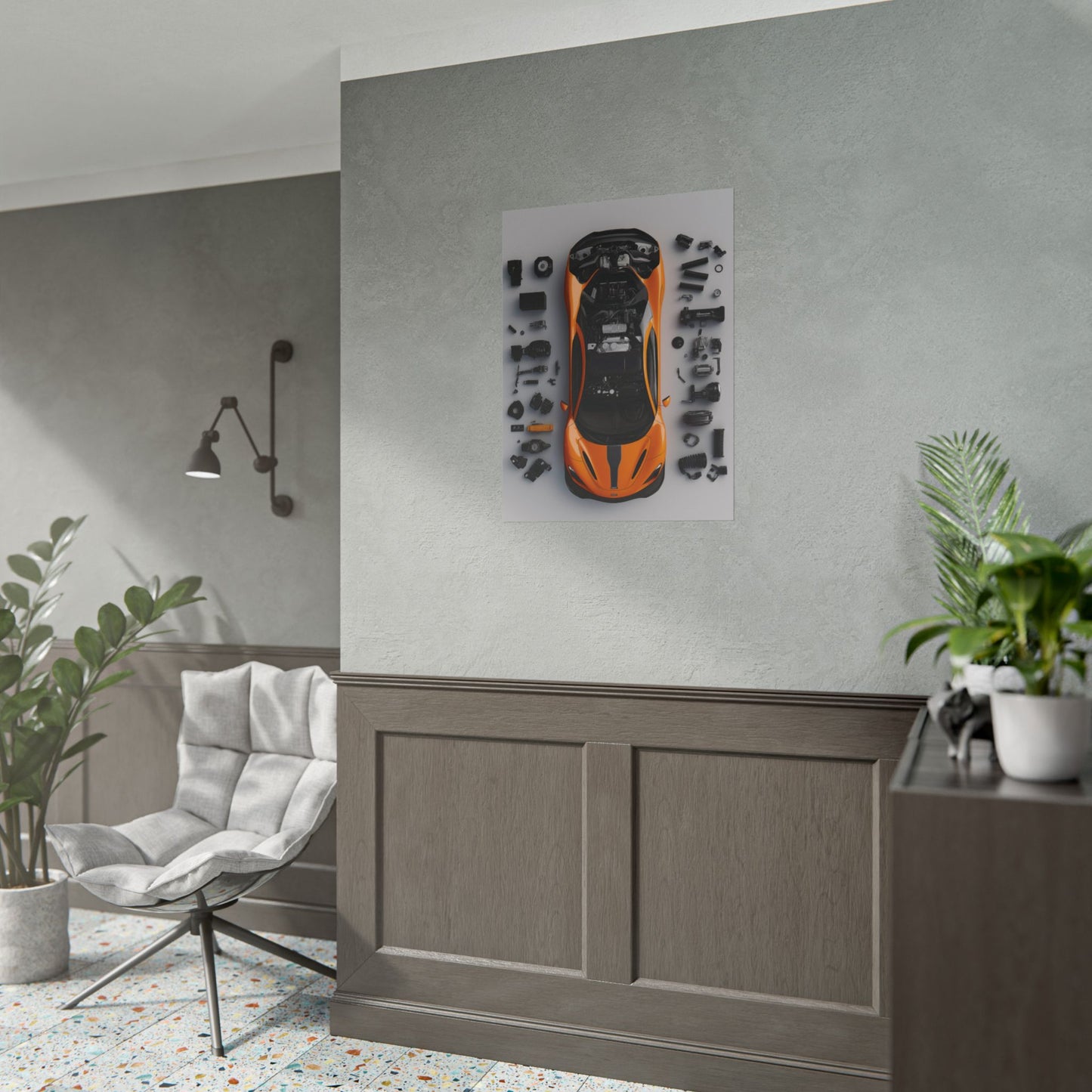 McLaren 765LT Rolled Poster