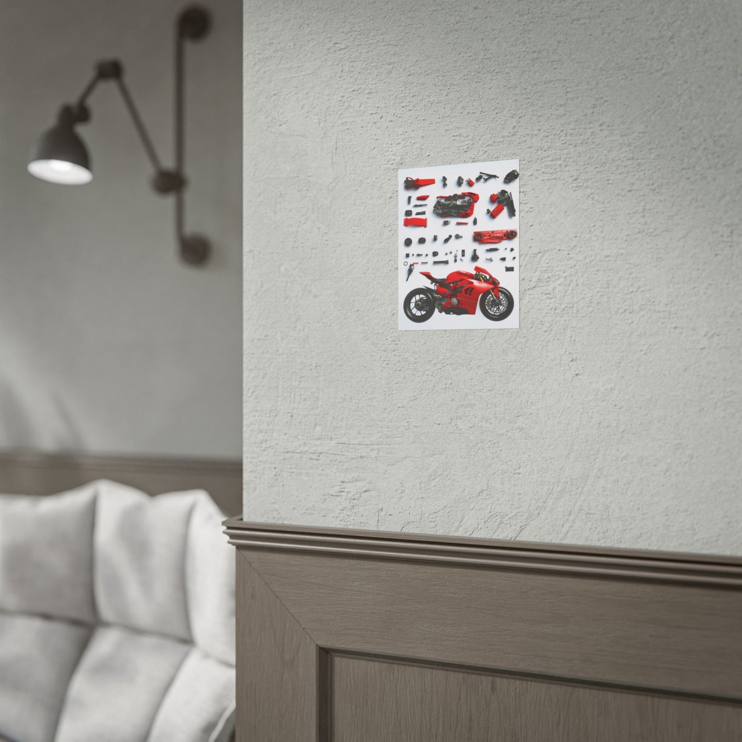 Ducati Rolled Poster