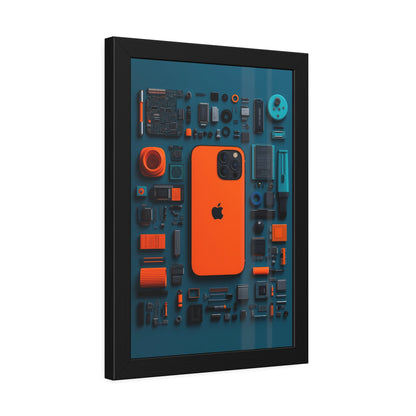 Phone Framed Poster US