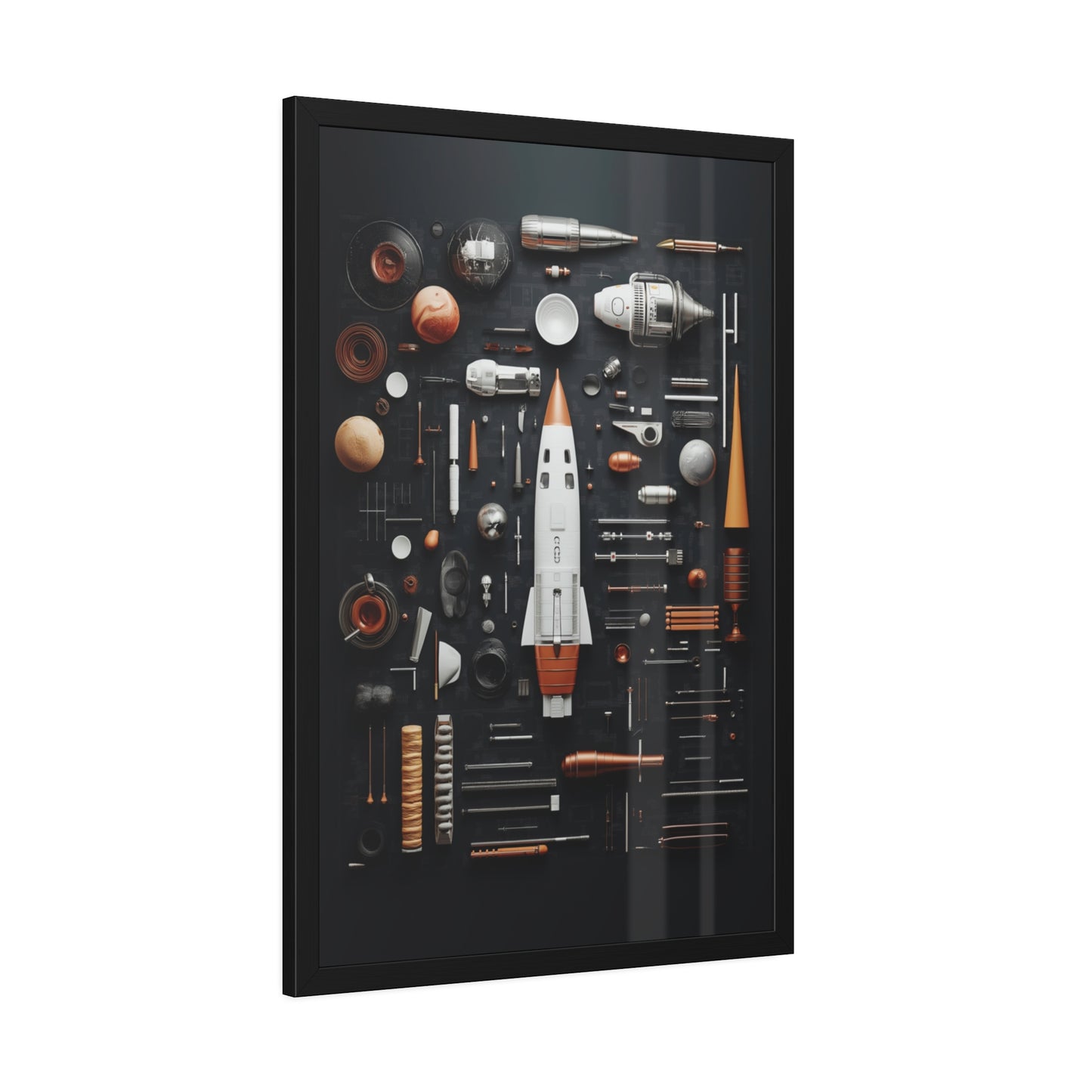 Space Project Framed Poster US