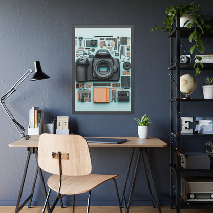 Canon Camera Framed Poster US