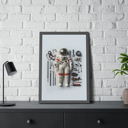Astronaut Apollo Framed Poster US