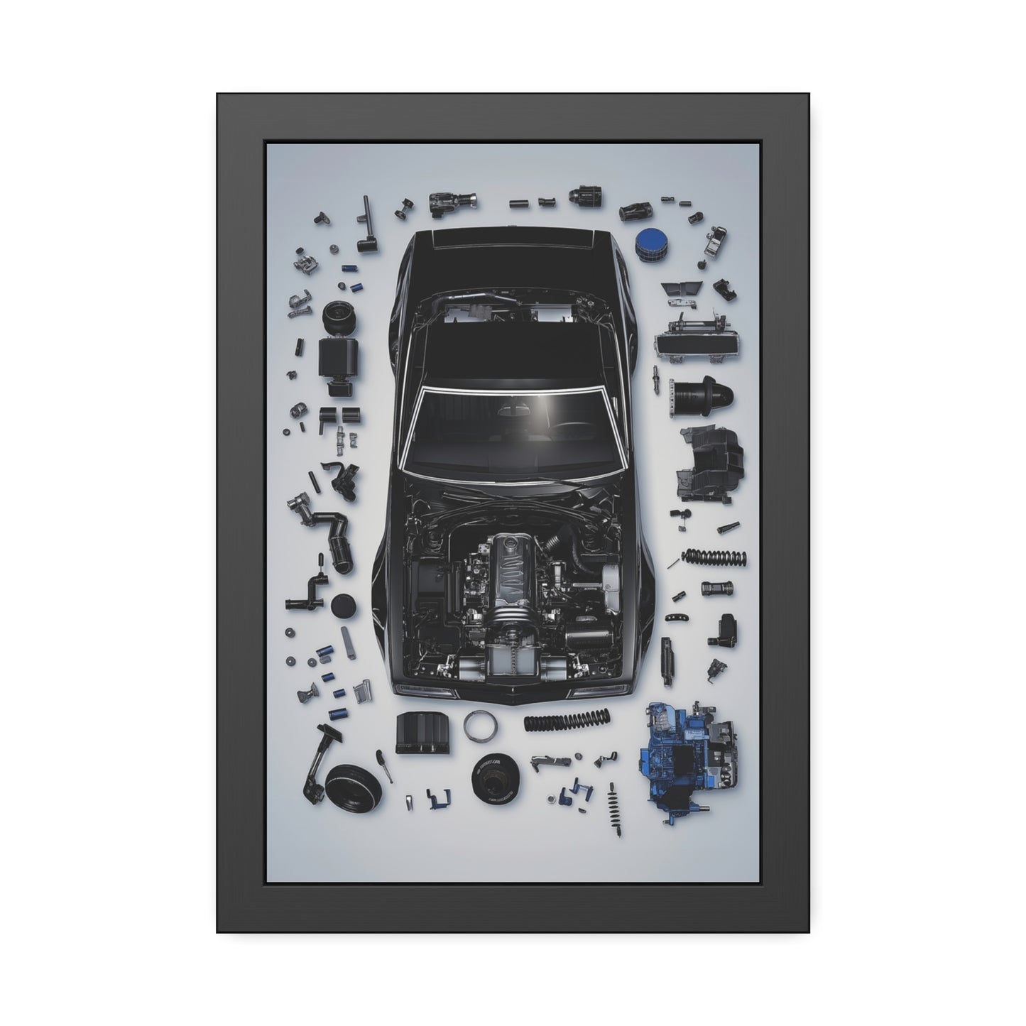 Chevrolet Chevelle SS Framed Poster US