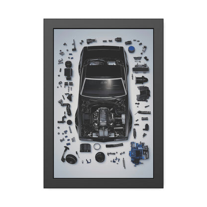 Chevrolet Chevelle SS Framed Poster US