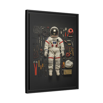 Astronaut Framed Canvas