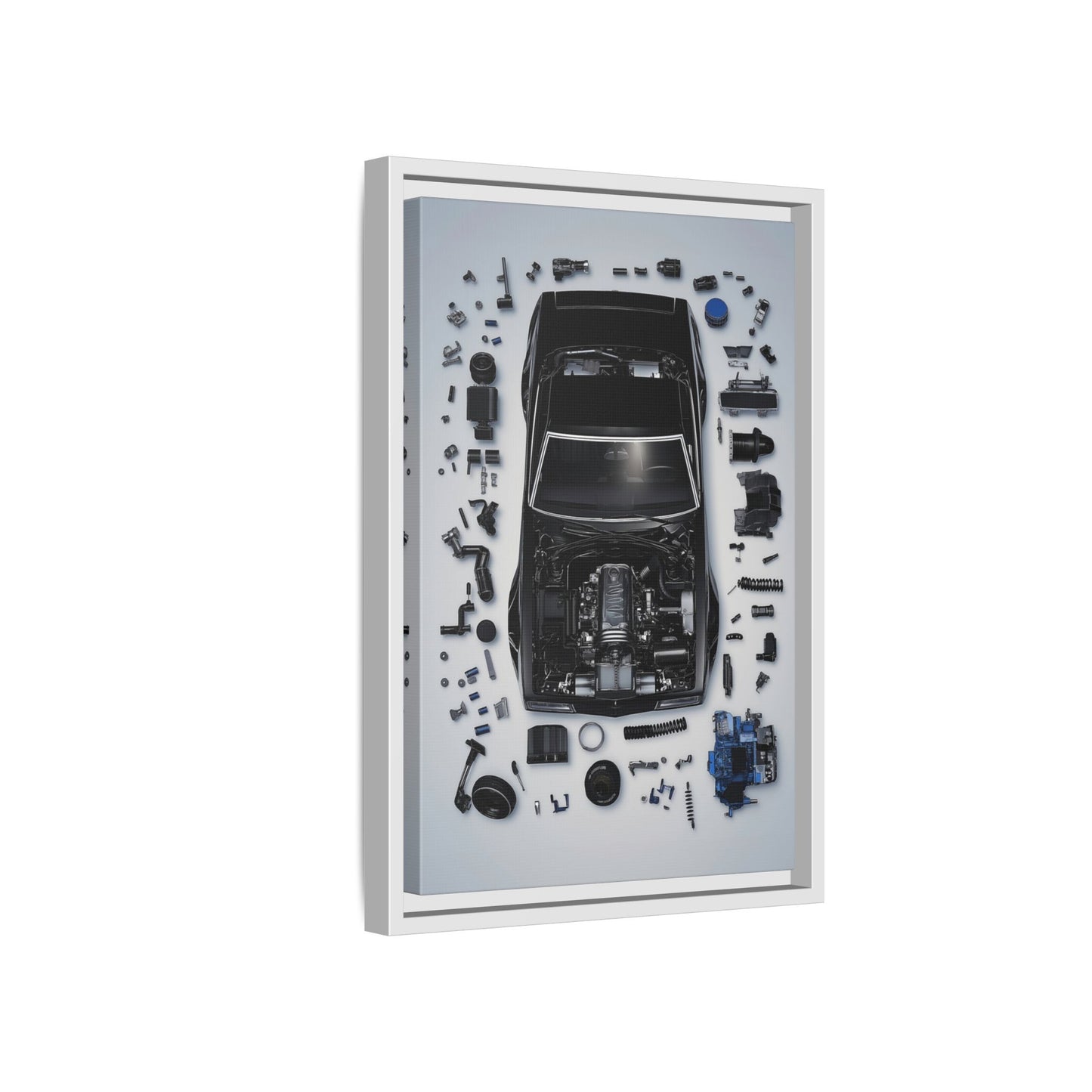 Chevrolet Chevelle SS Framed Canvas