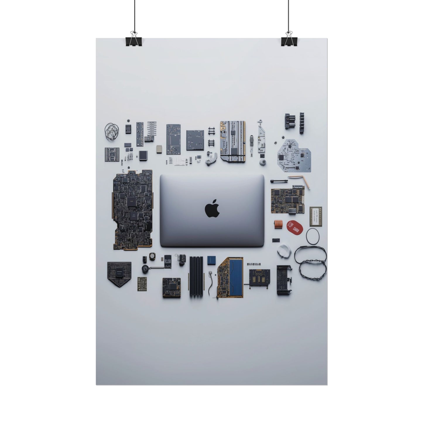 Grey Mac Rolled Poster