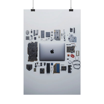 Grey Mac Rolled Poster