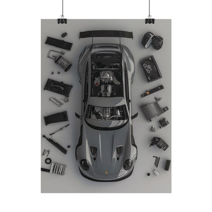 Porsche GT3RS Rolled Poster