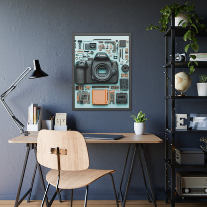 Canon Camera Framed Poster US