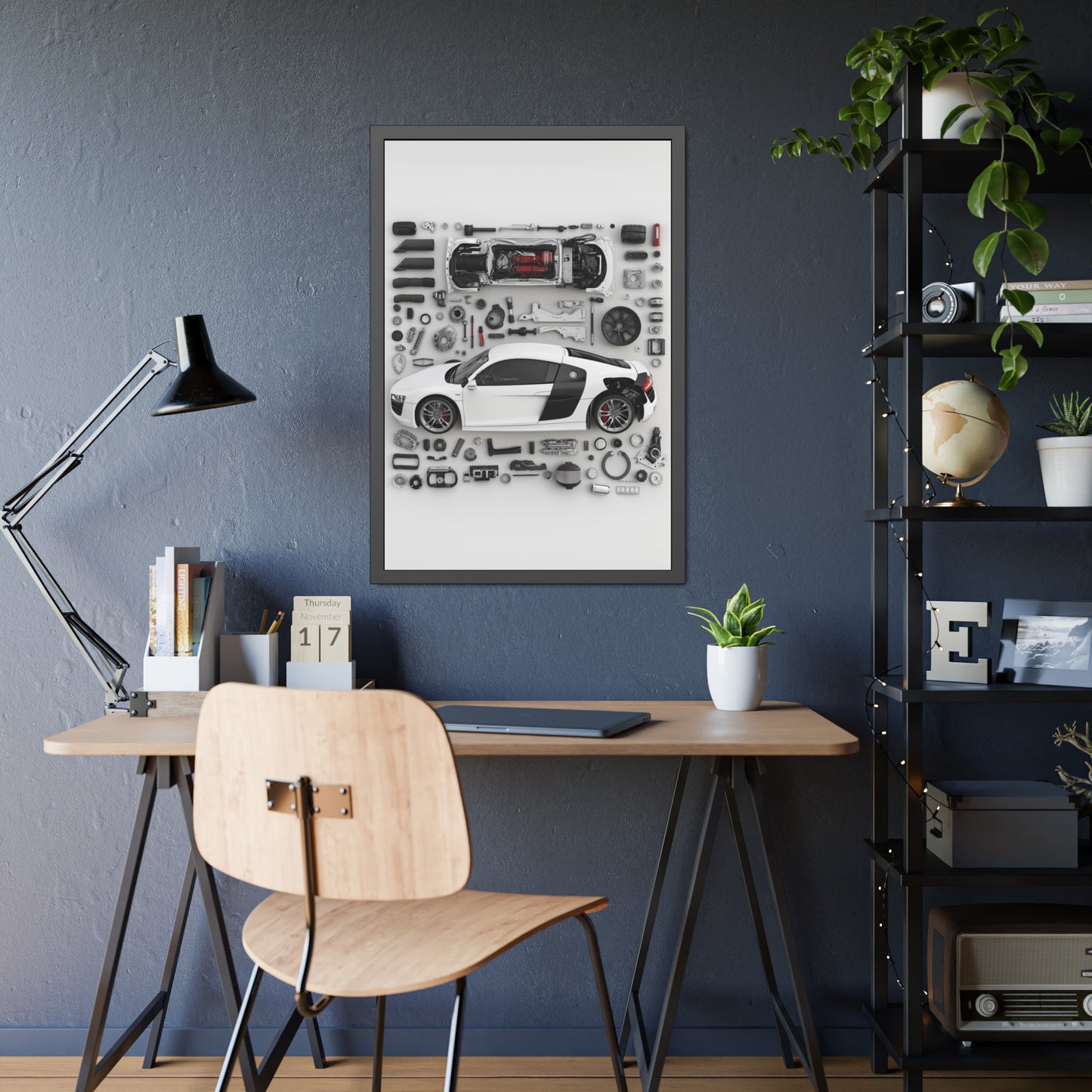 Audi r8 Framed Poster US