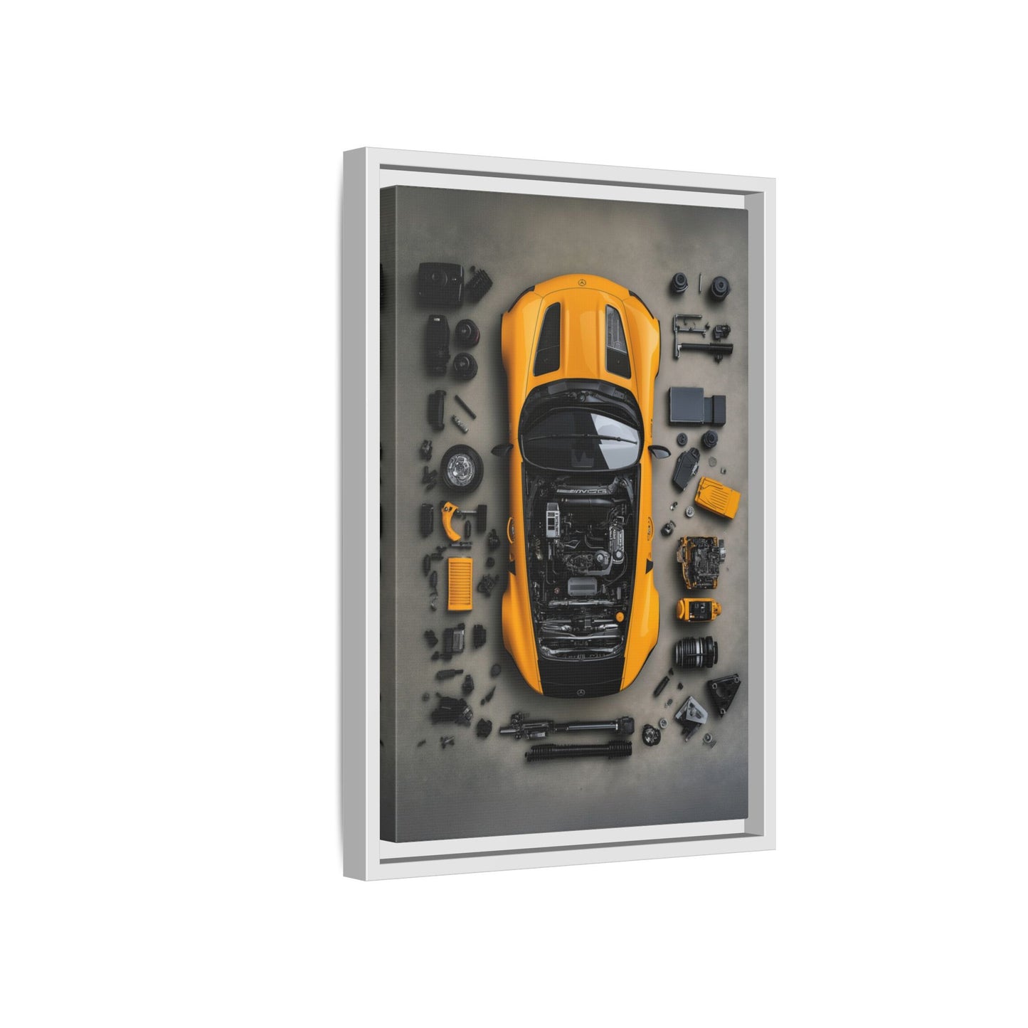 AMG GT Black Series Framed Canvas