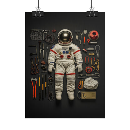 Astronaut Rolled Poster