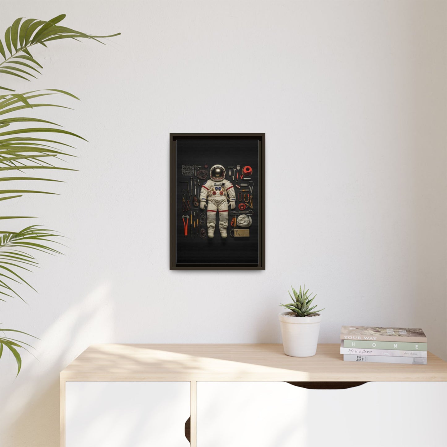 Astronaut Framed Canvas