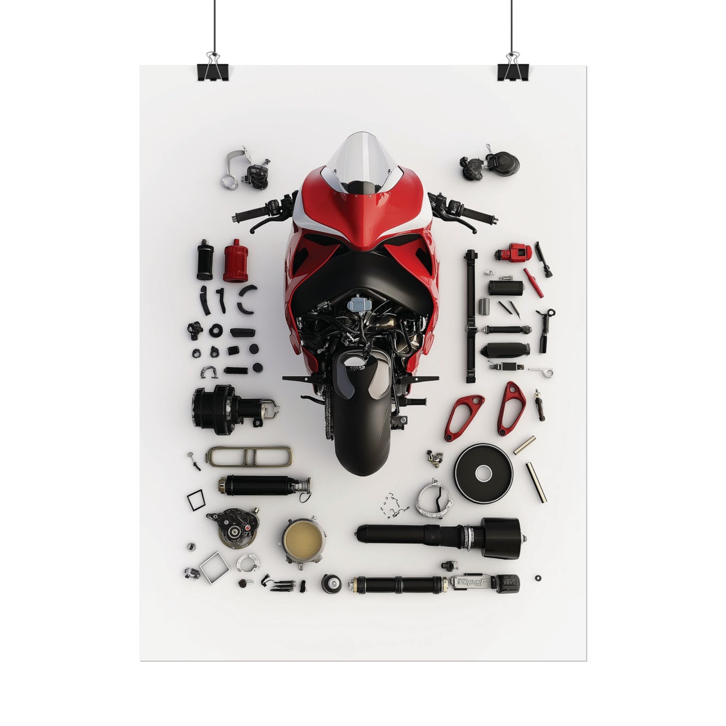 Ducati Rolled Poster