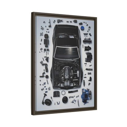 Chevrolet Chevelle SS Framed Canvas