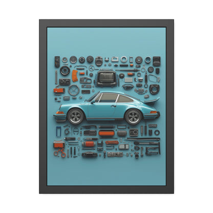 Porsche 911 G Classic Framed Poster US