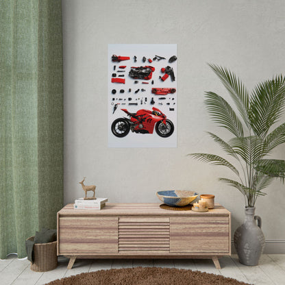 Ducati Rolled Poster