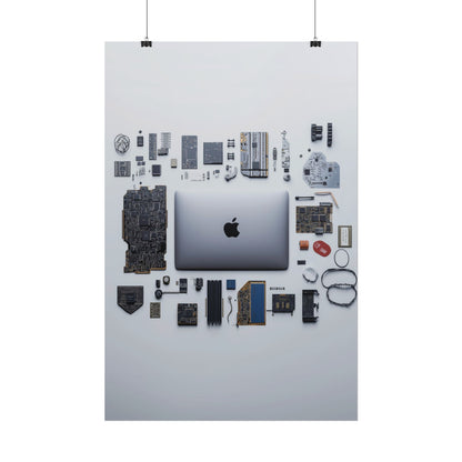 Grey Mac Rolled Poster