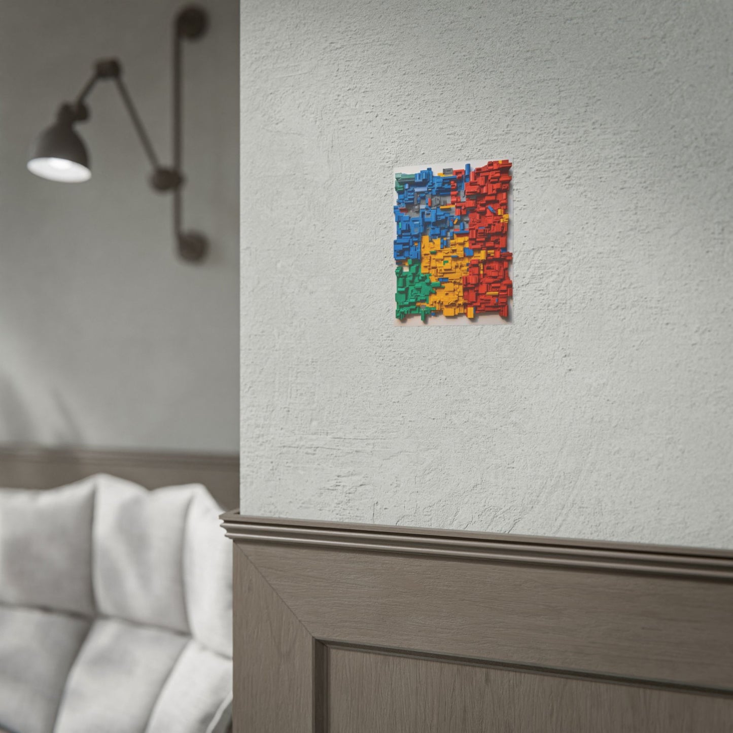 LEGO Blocks Rolled Poster