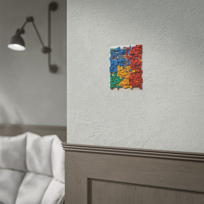 LEGO Blocks Rolled Poster