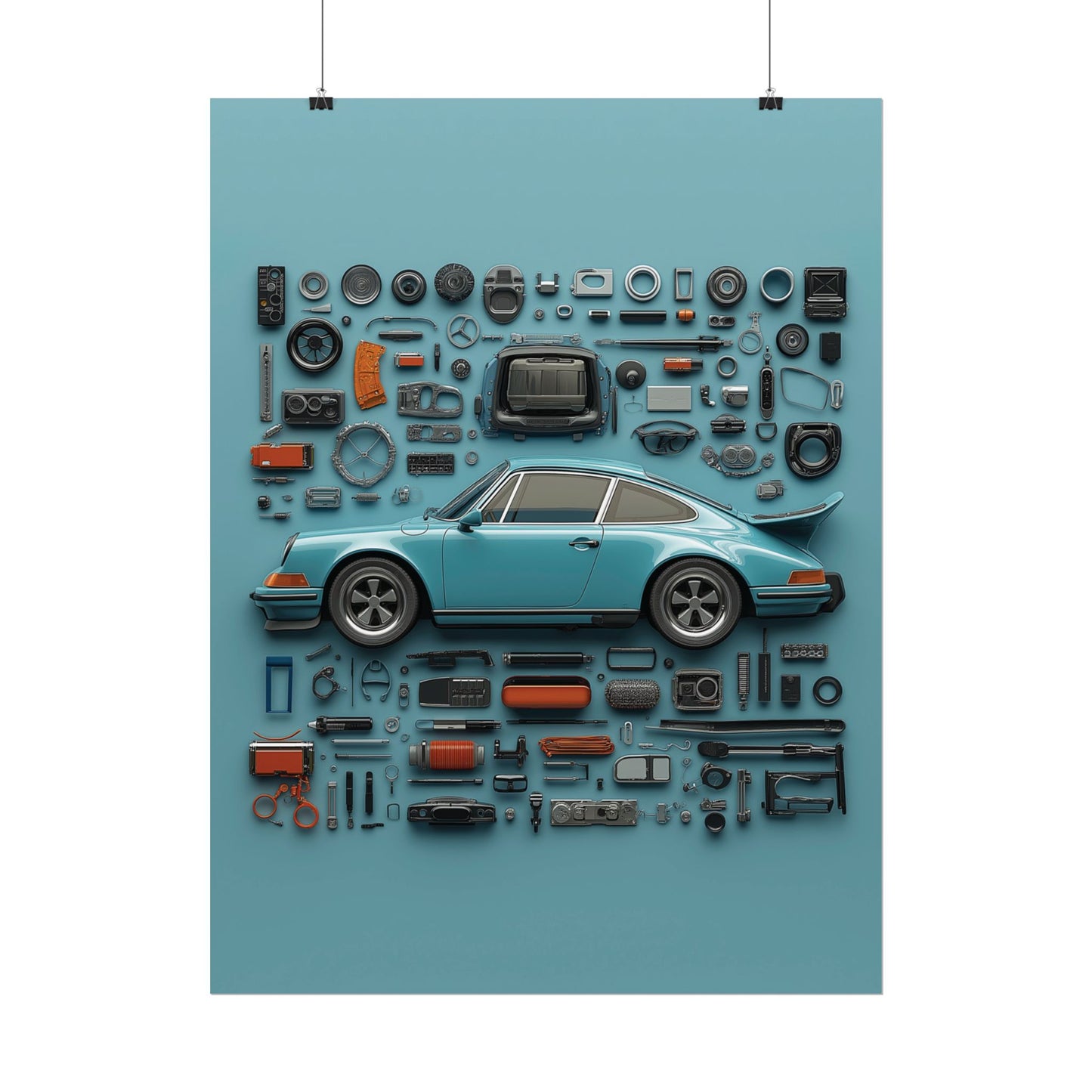 Porsche 911 G Classic Rolled Poster