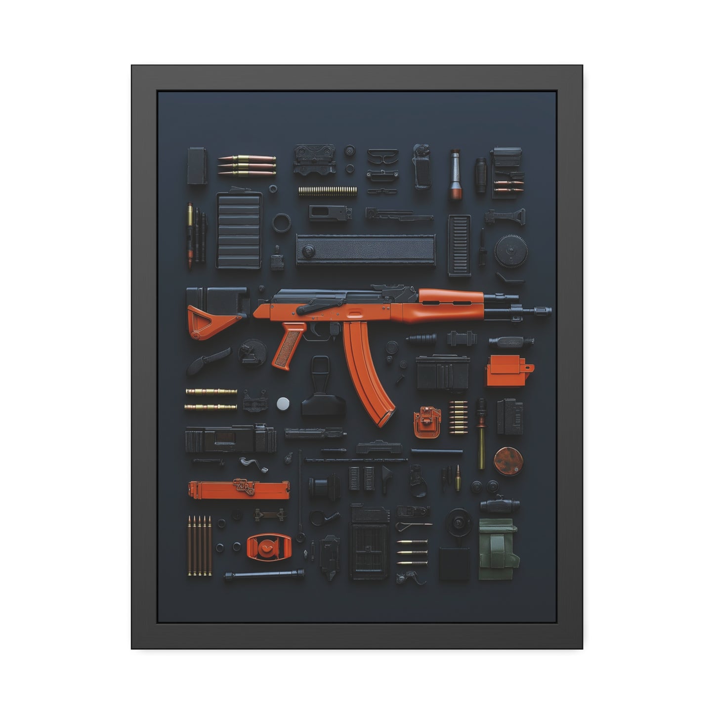 AK47 Framed Poster US