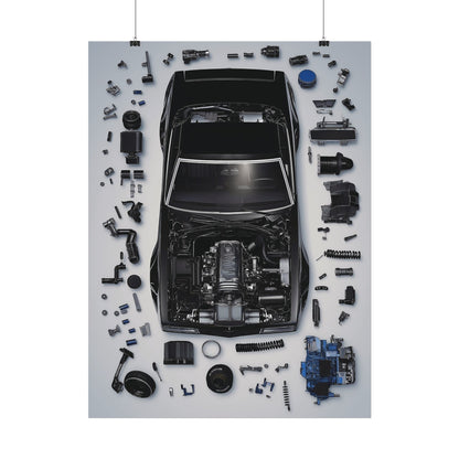 1969 Chevrolet Chevelle SS Rolled Poster