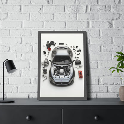 Maserati Framed Poster US
