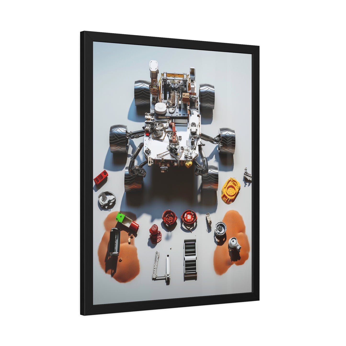 Space Rover Framed Poster US