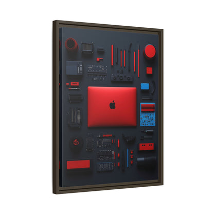 Mac Framed Canvas