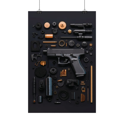 Black Gun_Art Rolled Poster