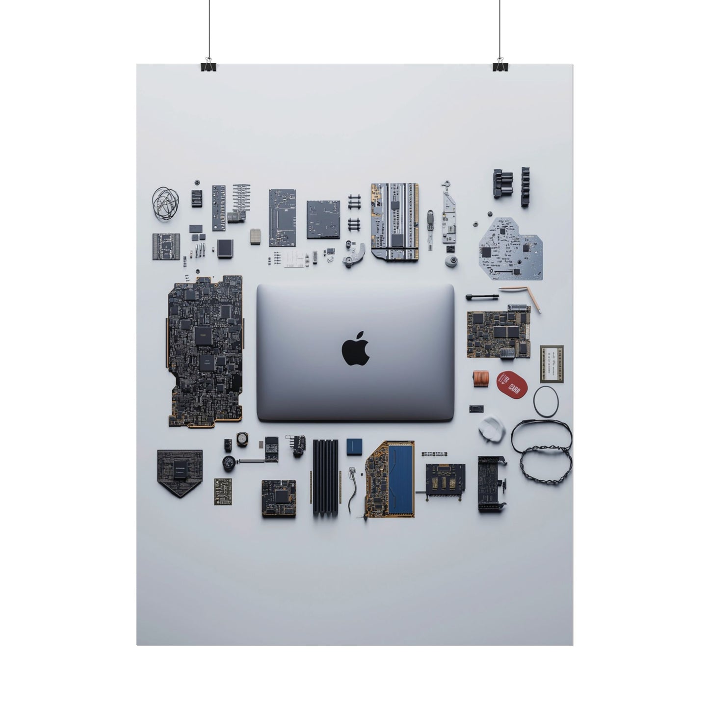 Grey Mac Rolled Poster
