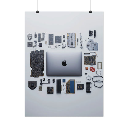 Grey Mac Rolled Poster